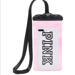 VS PINK water resistant phone pouch